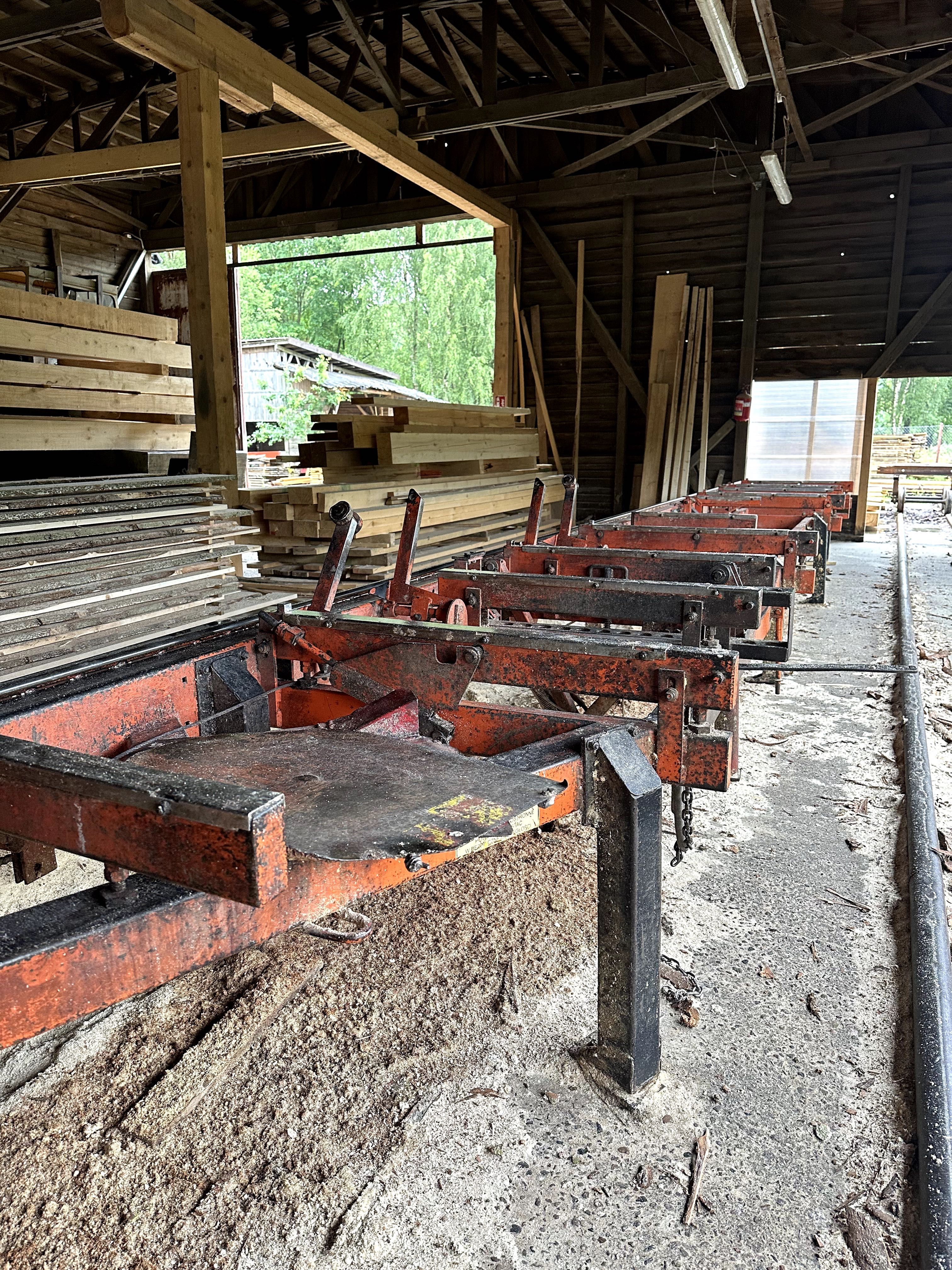 Trak taśmowy wood mizer LT40