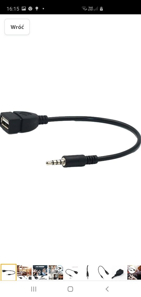 Kabel audio Adapter - Kabel konwertujący Połączenie USB o wysokiej jak
