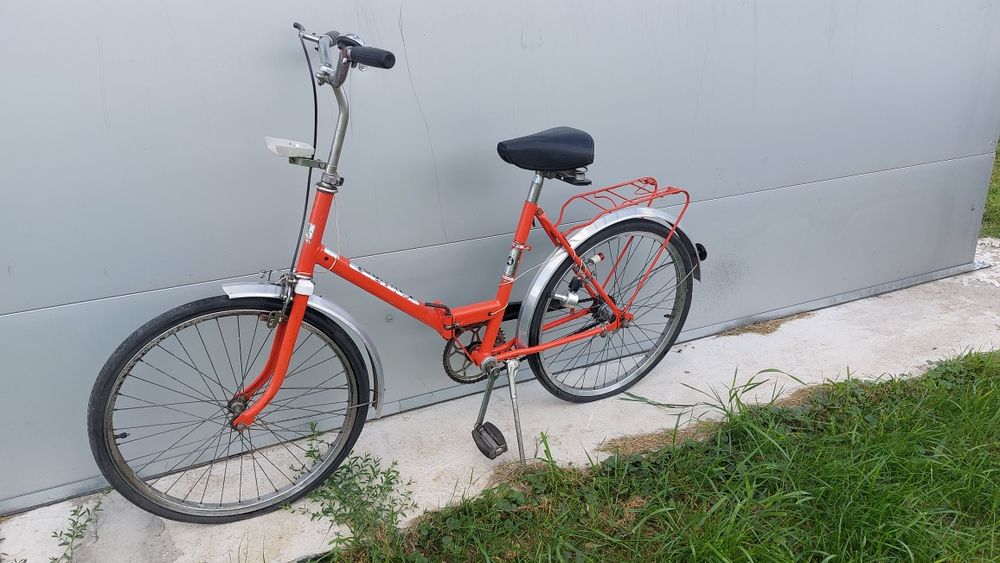 Ładnie zachowany oryginał - rower Jubilat - składak