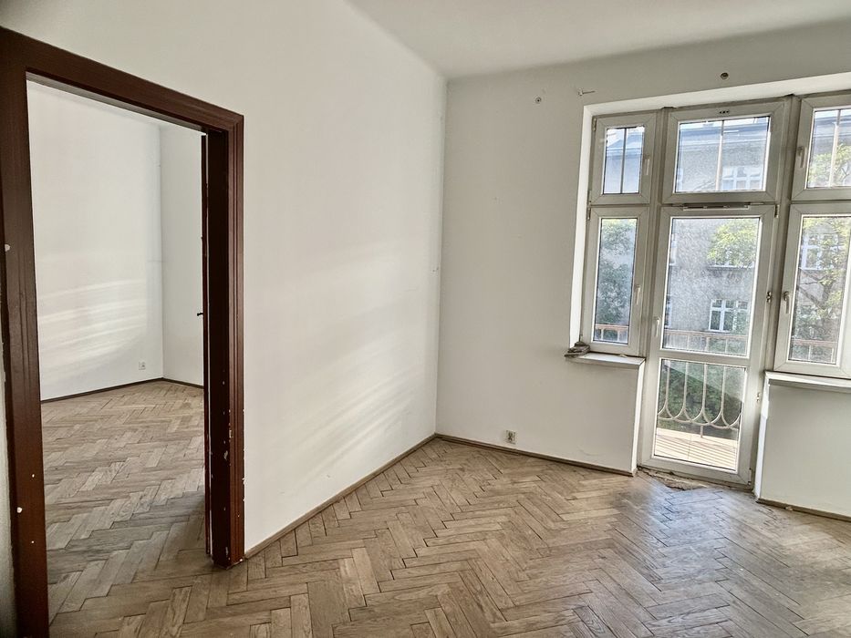 Kamienica 78.5m | 3 pokoje | 2balkony z ladnym widokiem | piwnica