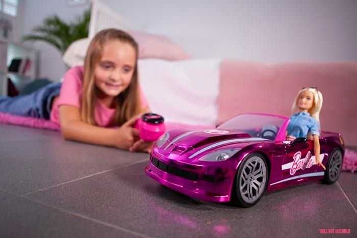 Mondo Motors Barbie róż kabriolet zdalnie sterowany rc auto na pilot