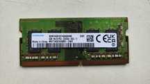 Оперативна памʼять sodimm 4Gb DDR4 3200MHz Samsung