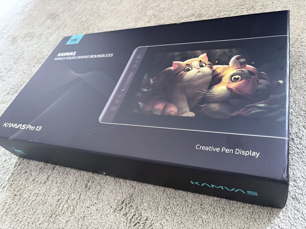 HUION Kamvas Pro 13 Tableta Gráfica con Pantalla, 120% sRGB