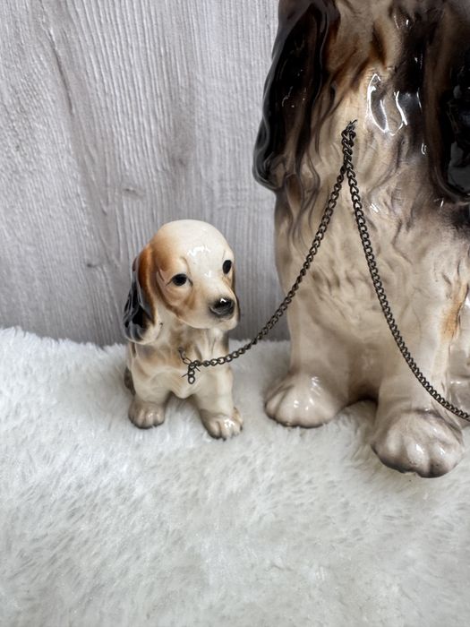 Porcelanowe figurki psów