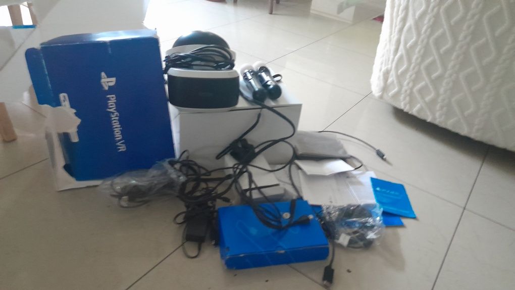 Google VR do PS4 2x move