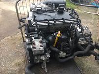 Мотор 1.9 bxe bjb 77 kw dsg-6 skoda a5, vw passat b6, touran, caddy