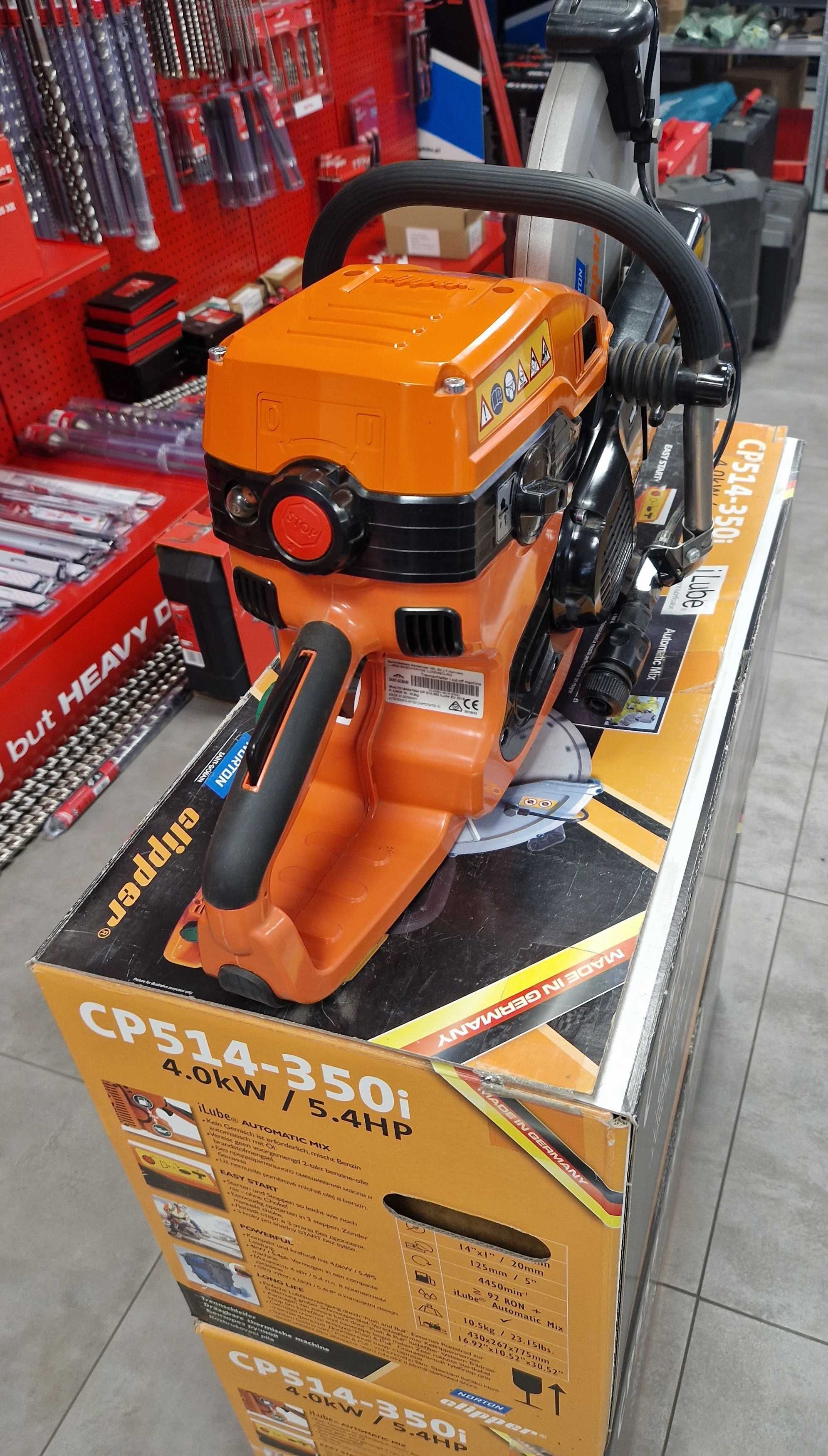 Przecinarka spalinowa NORTON CP 514-350i nowa