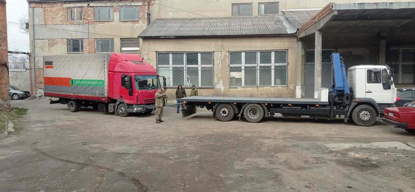 Послуги крана маніпулятора, Кран маніпулятор кран ЖОСТКА СЦЕПКА БУКСІР