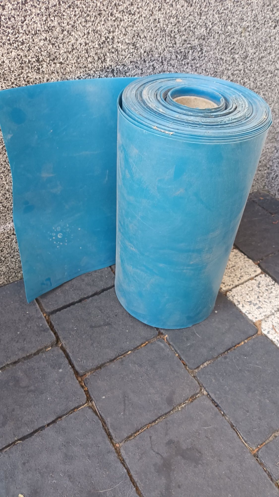 Folia kablowa niebieska