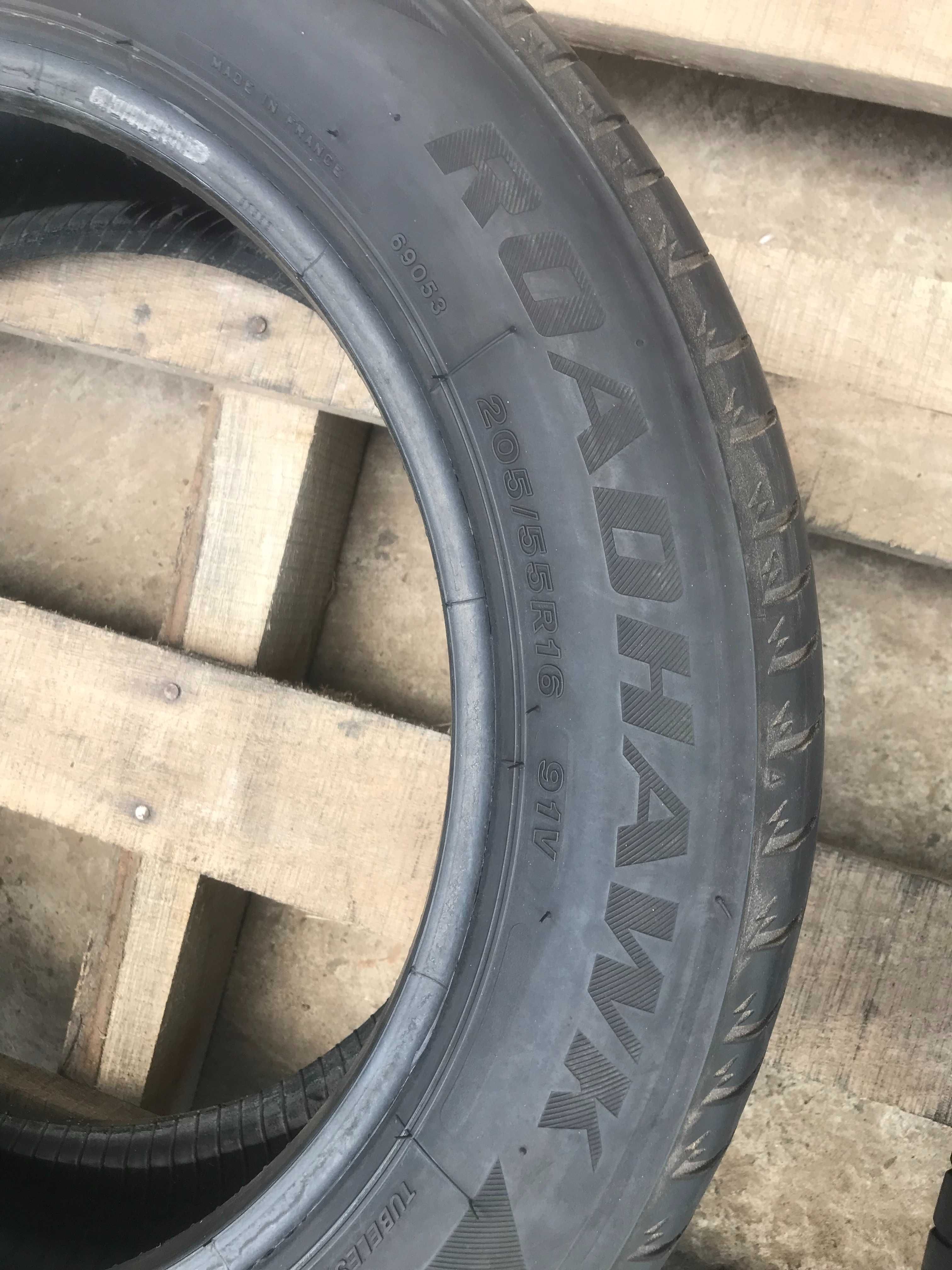 Шини Firestone RoadHawk 205/55R16 Пара Літо Б/у Склад Оригінал