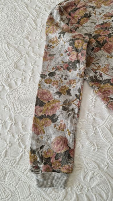 Camisola estampada flores, Zara, tamanho M