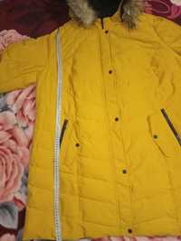 Женская куртка батального размера. Размер 56-58. Зимняя куртка.