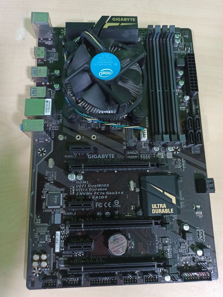 Gigabyte GA-Z270P-D3 (s1151, Intel Z270, PCI-Ex16)