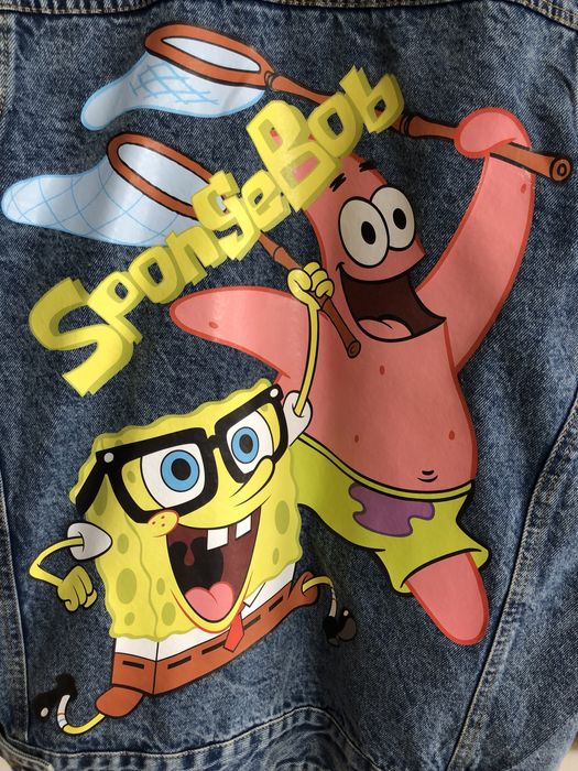 Kurtka Jeansowa Members Only x Nickelodeon