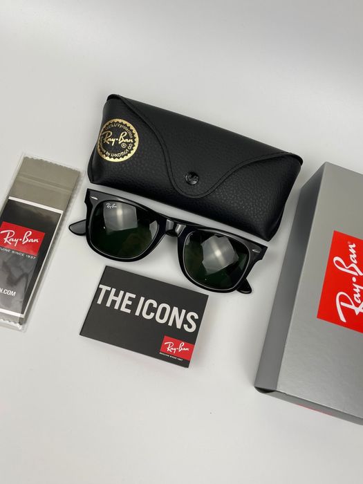 Óculos Ray-Ban Wayfarer Black RB2140