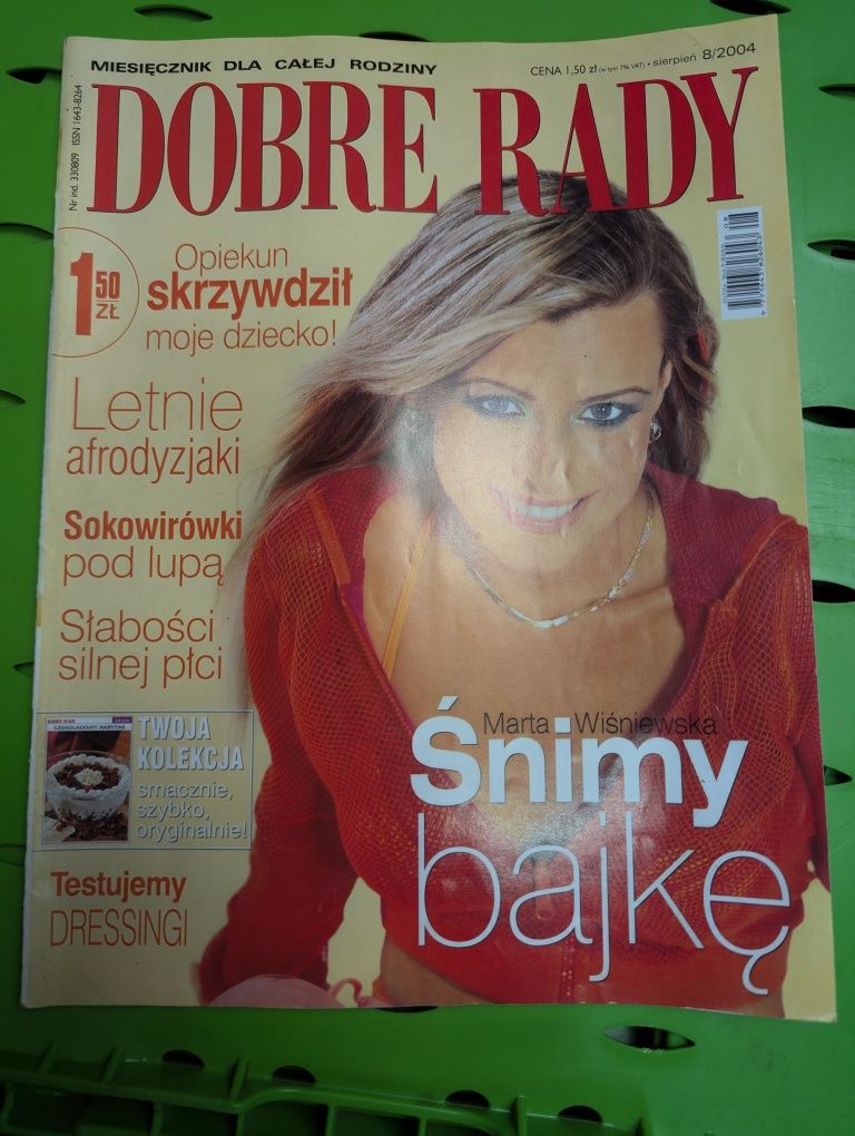 Stary miesiecznik "Dobre rady" 2004, sierpien