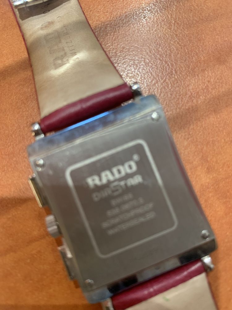 Szwajcarski zegarek kwarcowy RADO Integral Lady Diamond  Quartz Chrono