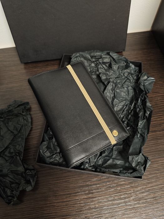 Goldpfeil блокнот шкіряний подарунковий записник чорний подарунковий