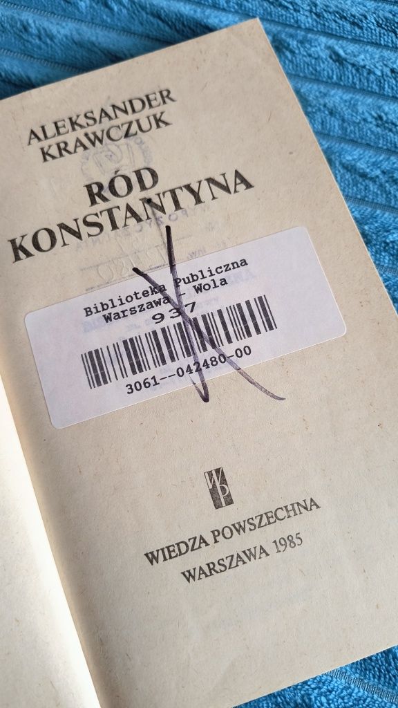Ród Konstantyna Aleksander Krawczuk