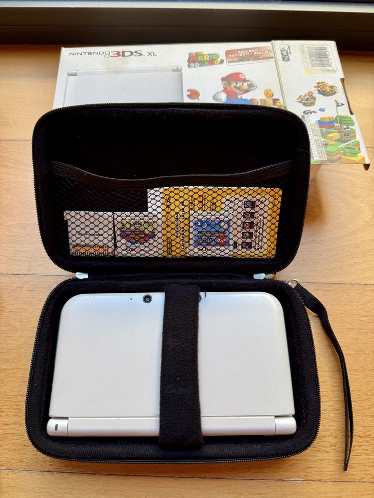 Nintendo 3DS XL sem carregador/caneta+ cx proteção rigida