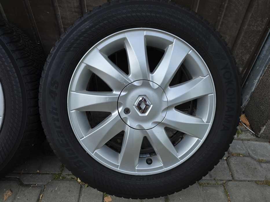 Felgi z oponami 205/55R16 Renault Megane 4x100 Scenic Kangoo Clio