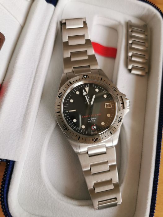 Zegarek Yema Superman French Air Force Steel Limited Edition YAA41-AMS