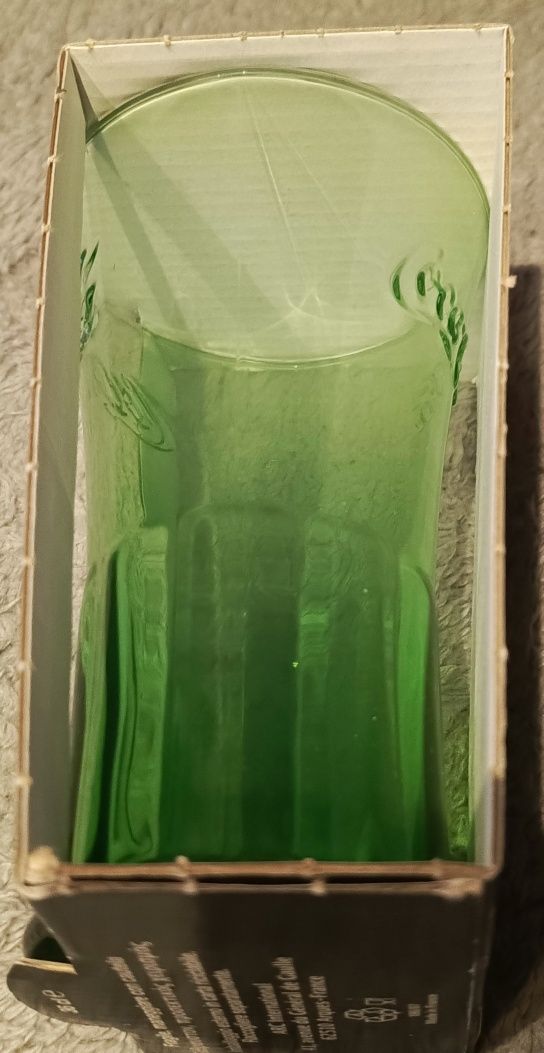 Poszukiwana Szklanka Coca-Cola wzór"Wazon" w kartonie.