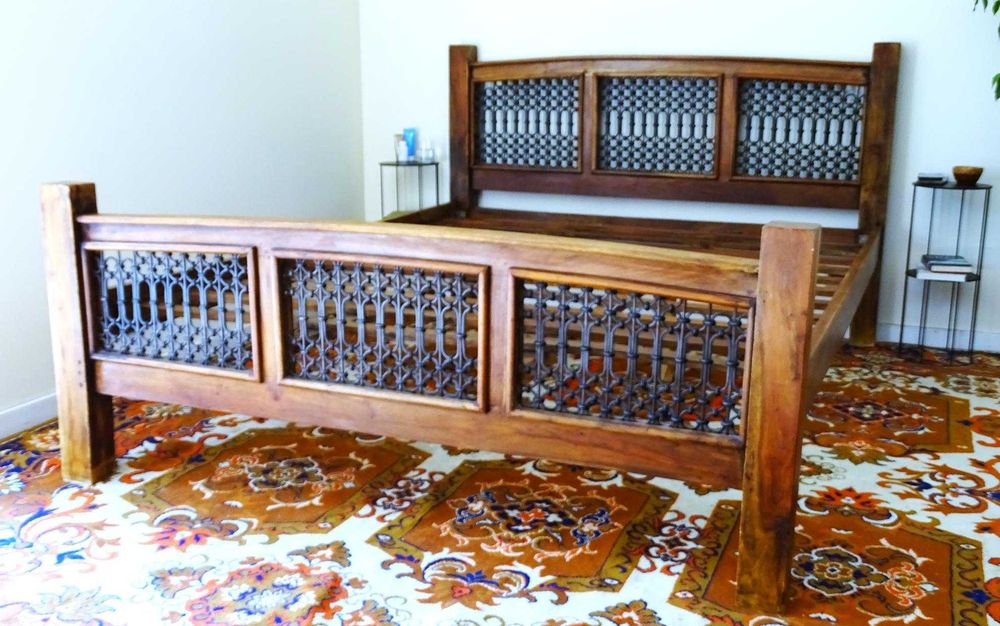 Komplet mebli do sypialni - łóżko 160x200 + 2 szafki z AlmiDecor