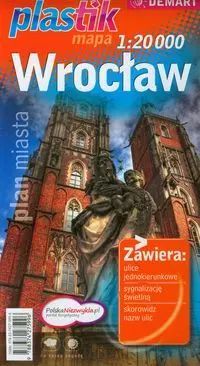 Wrocław plan miasta 1:20 000. Demart. Nowy Produkt