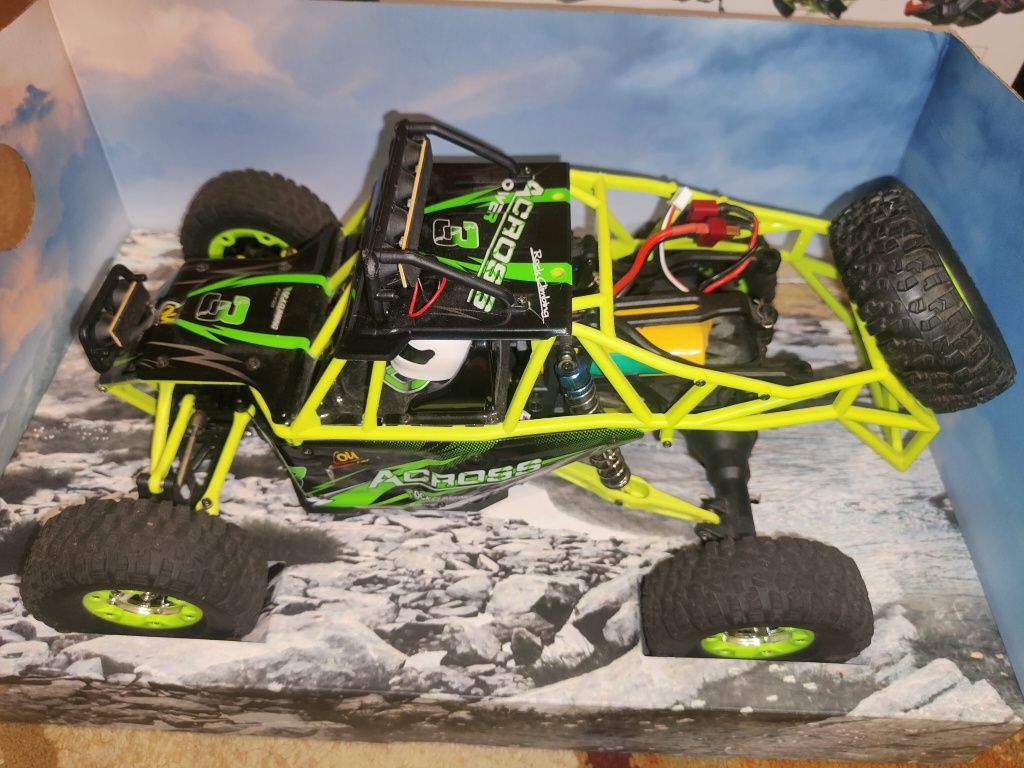 Samochód Rc WLtoys Crawler 12427/12428 4x4 50KM/H, wersja ulepszona