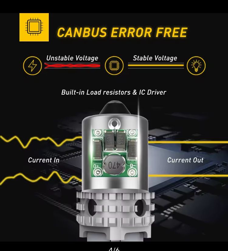 Лампы поворотника желтые AUXITO BAU15S PY21W 1156