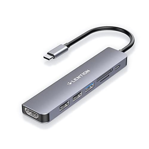 LENTION USB-C Hub 100W 4K HDMI Stacja dokująca USB 3.0/2.0