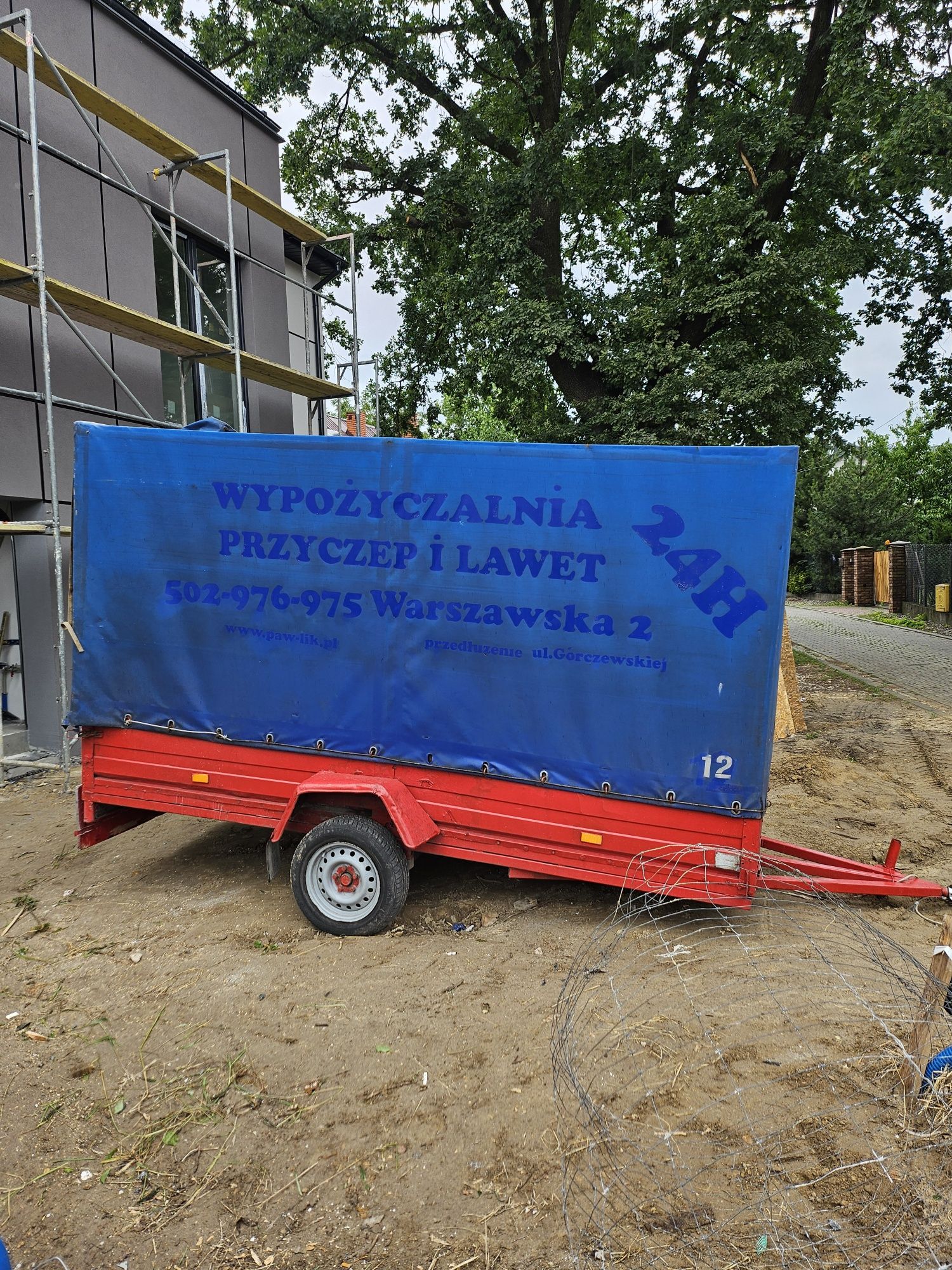 Przyczepka lekka
