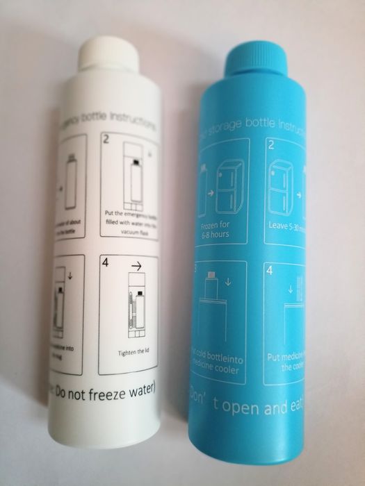 Butelka chłodząca/lodówka do przewozu leków