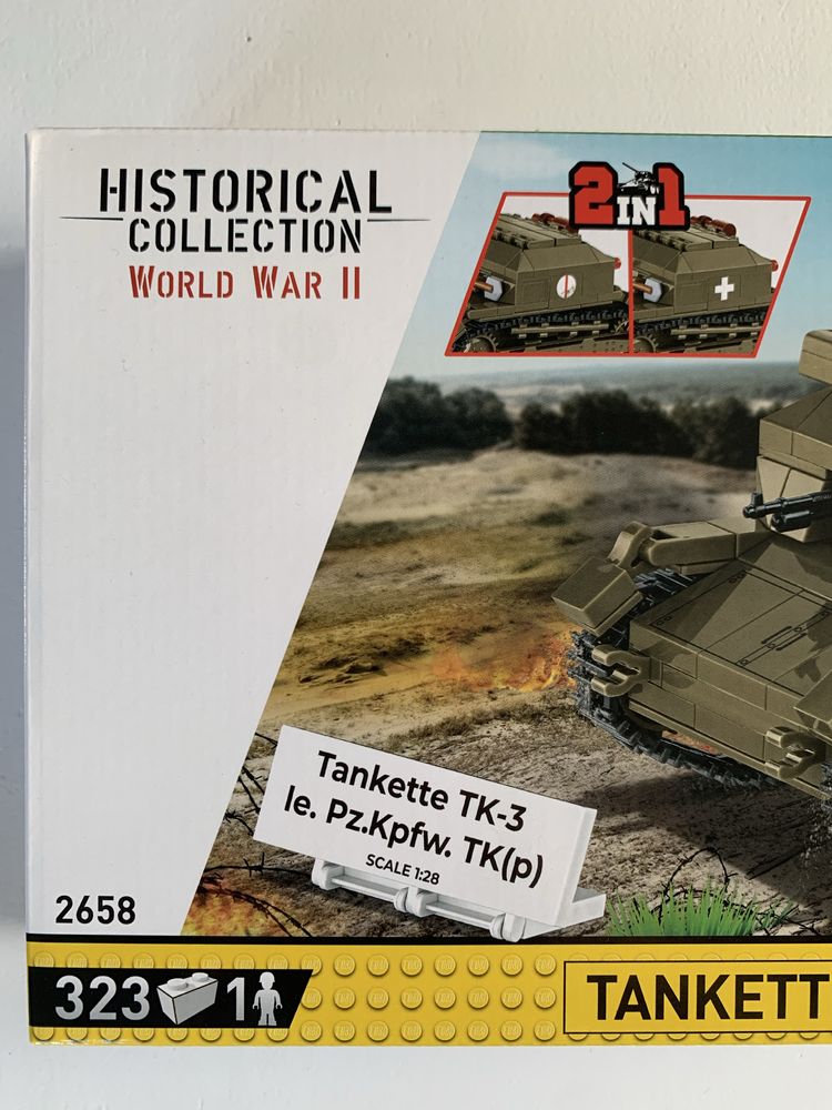 Klocki Cobi 2658 Czołg Tankette TK-3
