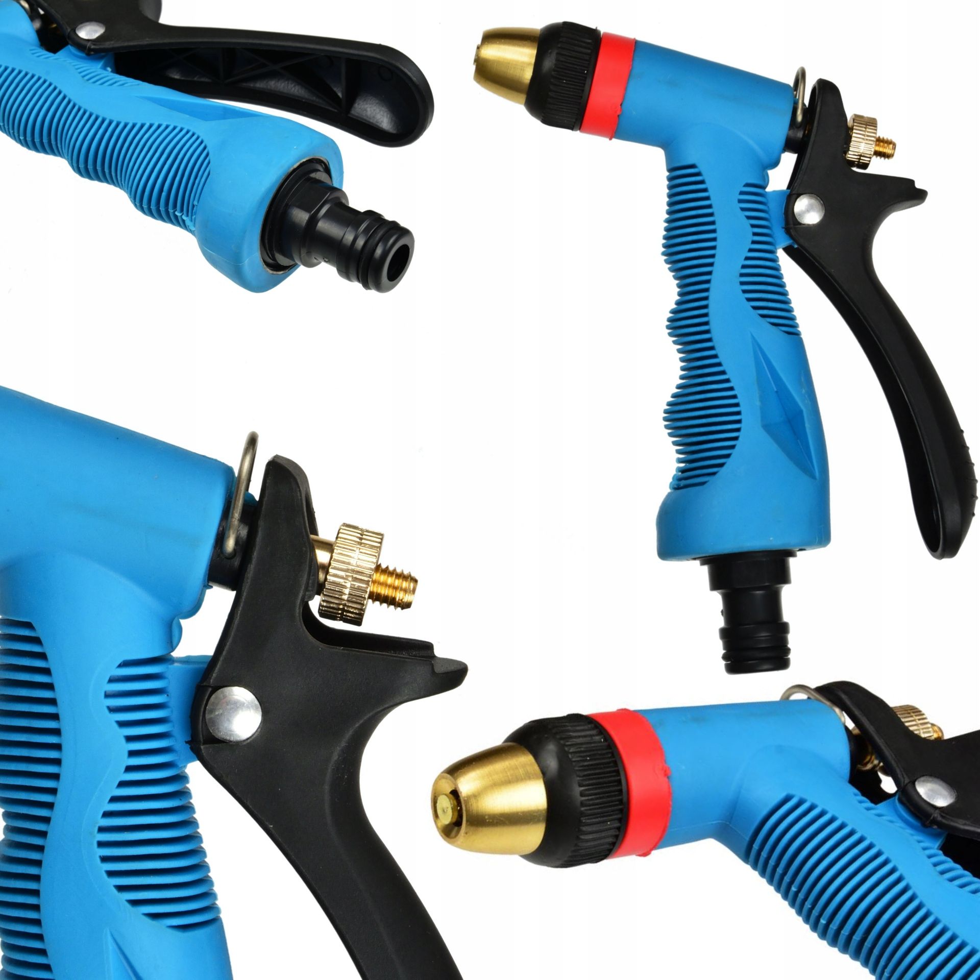 Pistolet Zraszający Metalowy Blue Line Regulacja Profi Geko