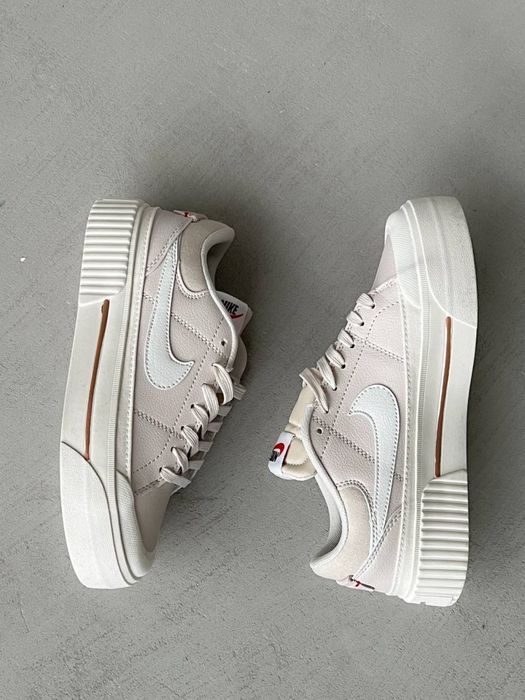 Кросівки жіночі Nike Court Legacy Beige 36-40 Оплата на пошті