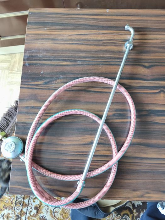 Reduktor do gazu  z wężem