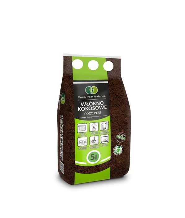 Włókno kokosowe rozluźnione 5 l