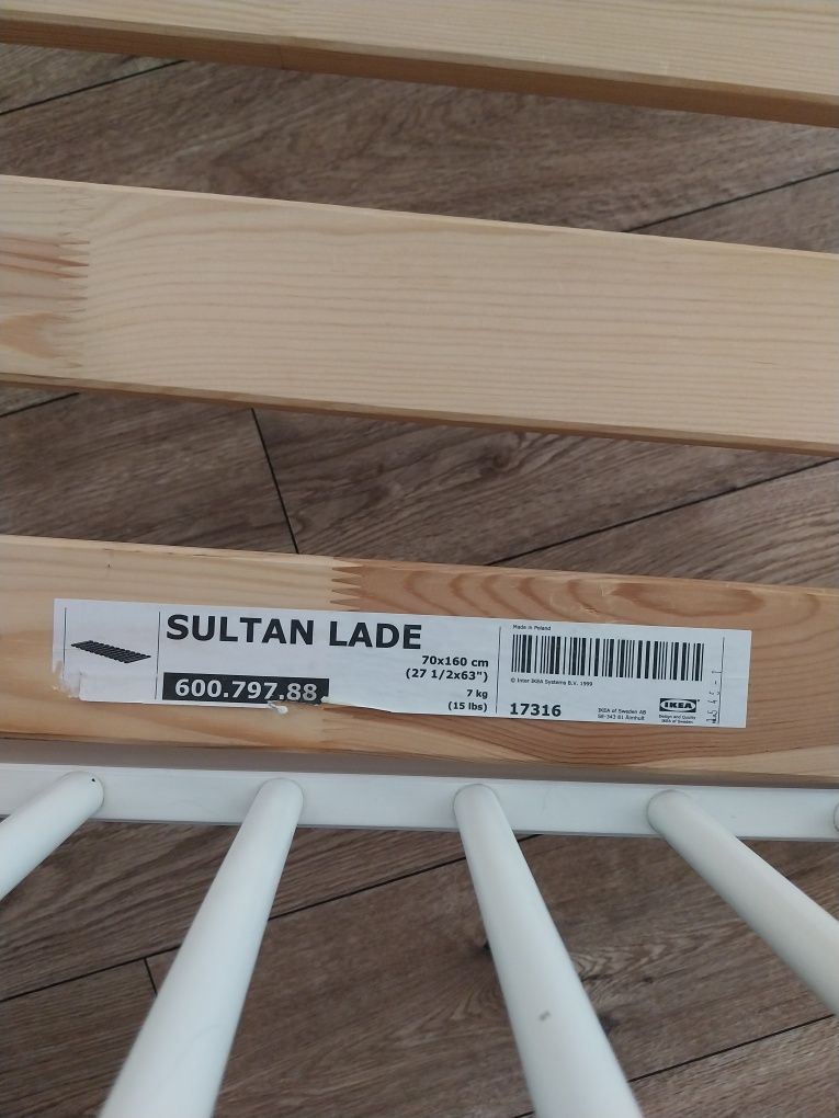 Łóżko dziecięce Ikea z materacem