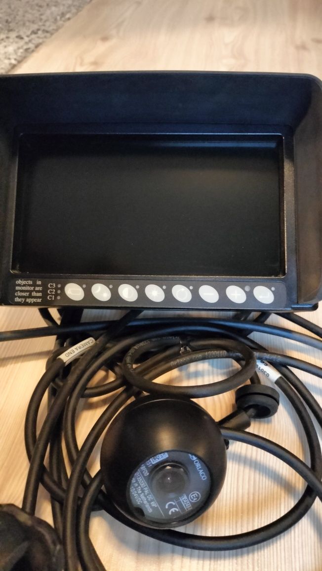 ORLACO 7-calowy monitor oraz kamera 12/24V