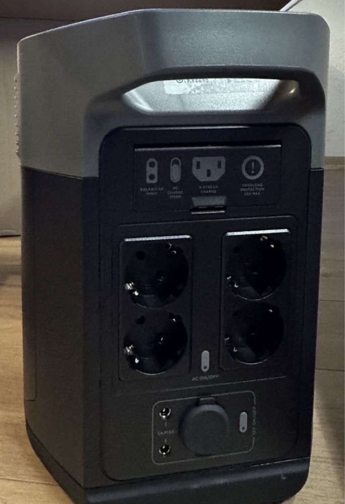 EcoFlow DELTA Max 1600 ((1612 Вт•г) EU зарядна станція