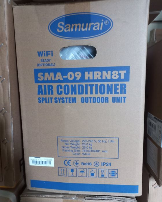 17 ОКТЯБРЯ. Кондиционер Samurai on/off и  INVERTER. Монтаж.