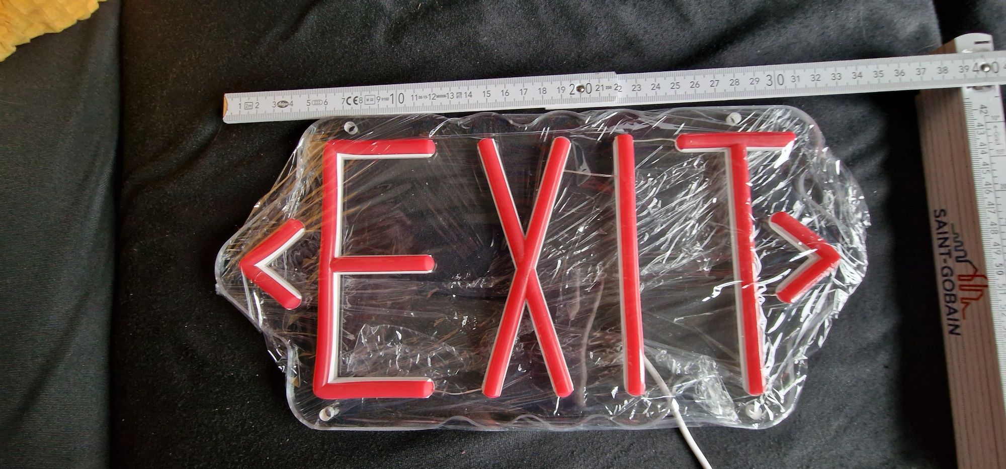 NEON EXIT Red Czerwony