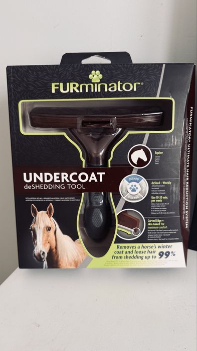 Furminator dla koni szczotka zgrzebło
