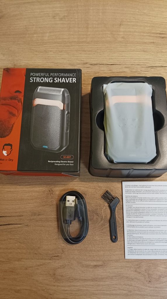 Maszynka golarka dla mężczyzn ładowarka usb
