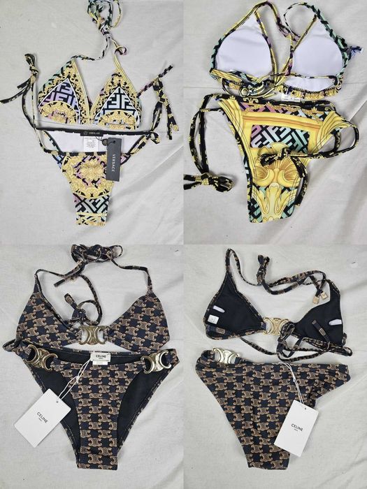 Stroje Celine kapielowe damskie 2-czesciowe Versace