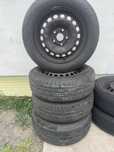 Шини 195/65R15(літо),з дисками5*112,R15 Skoda,VW,et47