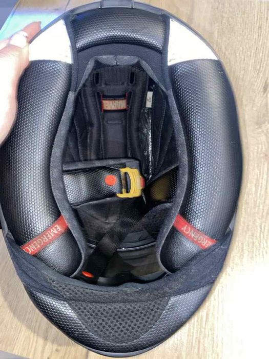 Kask rpha 11 venom rozm. L + intercom cardo spirit