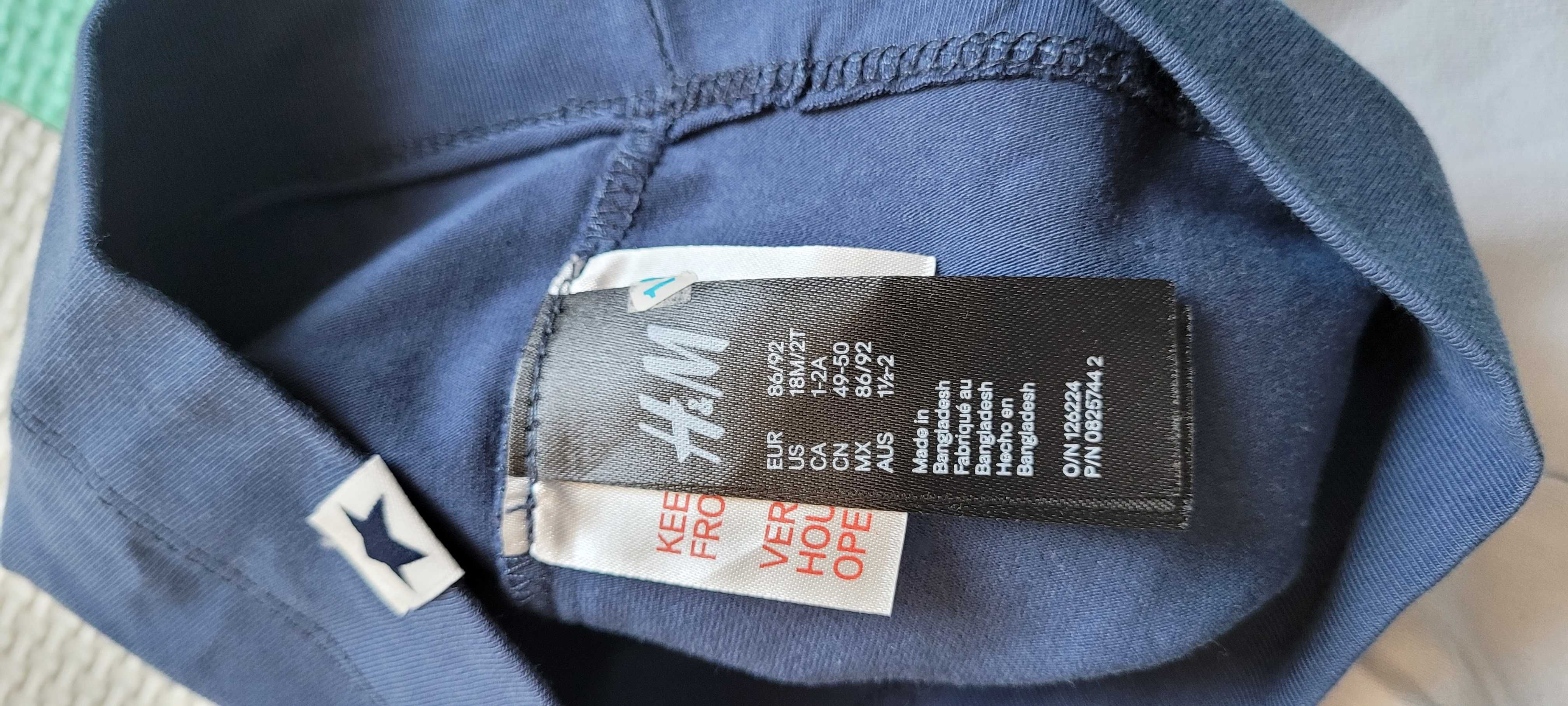 H&M czapki 3 sztuki czerpaczka czapka 86/92